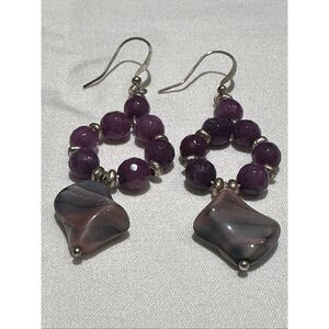 Handmade beaded earrings